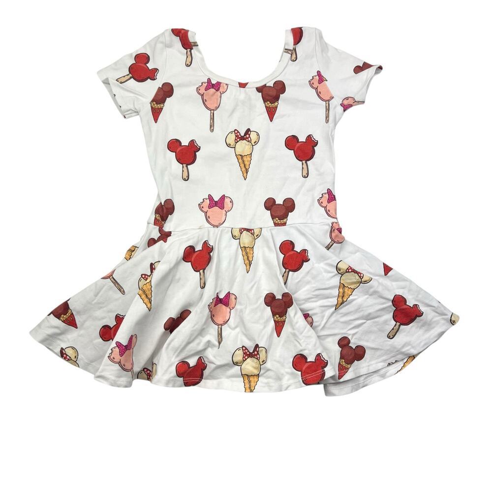Wild Rich Kids Disney Mickey Ice Cream Skirted Leo Dress